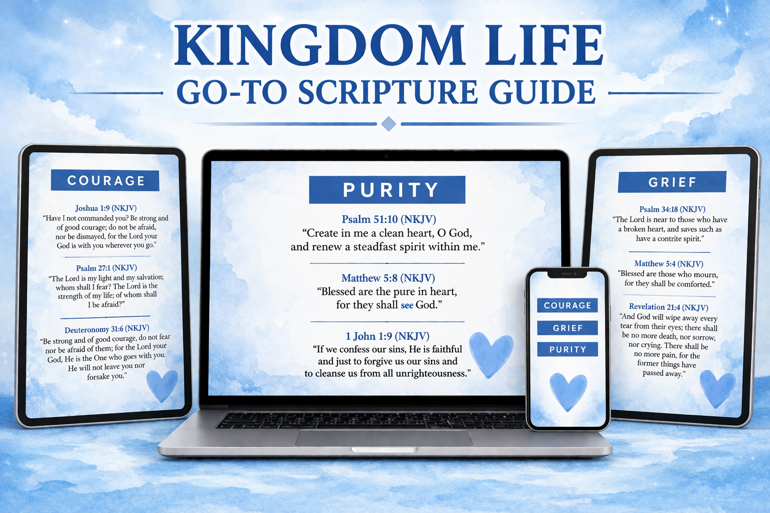 Kingdom Life Go-To Scripture Guide - God’s Word Organized For You