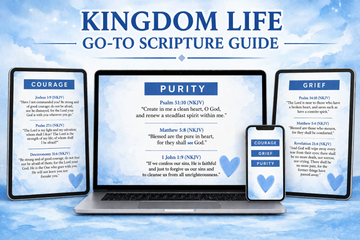 Kingdom Life Go-To Scripture Guide - God’s Word Organized For You