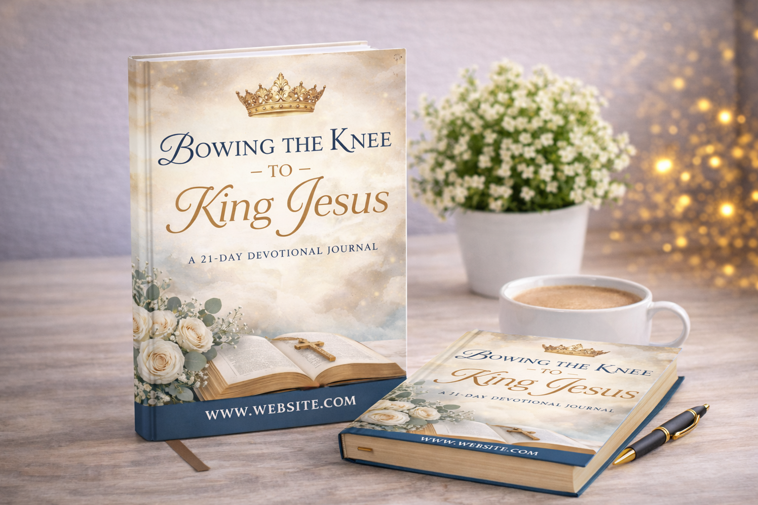 Bowing the Knee to King Jesus: A 21-Day Devotional Journal on Humility, Submission, and Living Under Christ’s Lordship