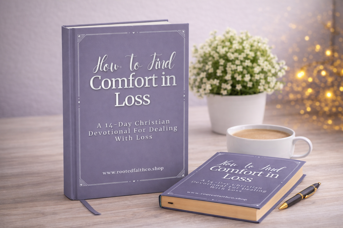 Finding Comfort in Grief & Loss: A 14-Day Christian Devotional Dealing With Grief and Loss