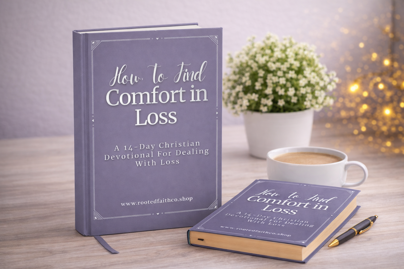 Finding Comfort in Grief & Loss: A 14-Day Christian Devotional Dealing With Grief and Loss