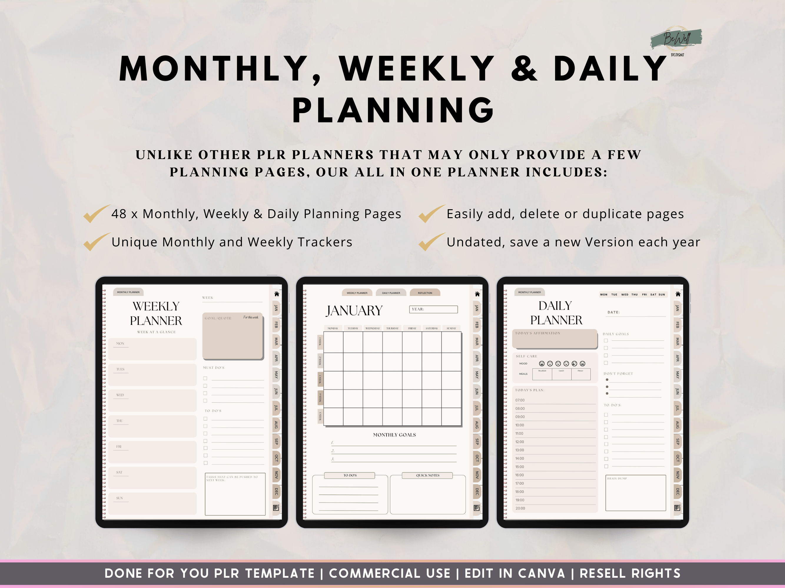PLR 2024 Digital Planner