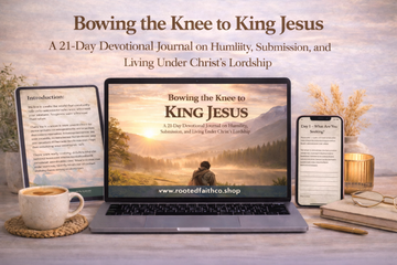Bowing the Knee to King Jesus: A 21-Day Devotional Journal on Humility, Submission, and Living Under Christ’s Lordship