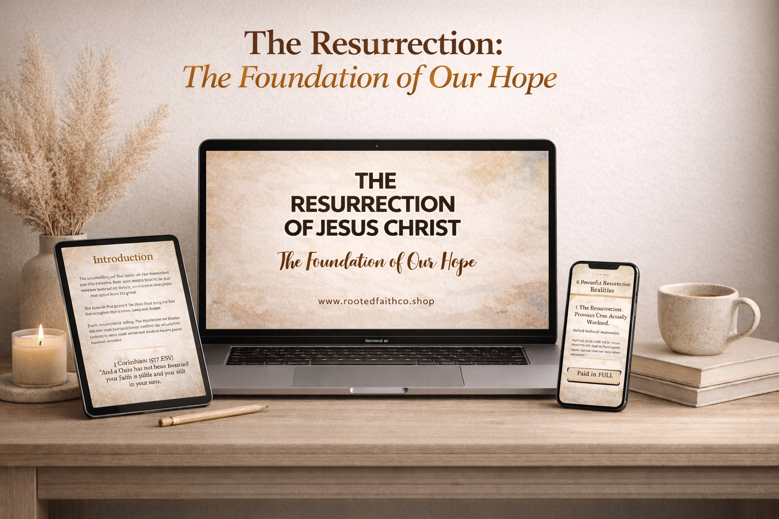The Resurrection Of Jesus Christ: The Foundation of Our Hope, Faith & Eternal Life