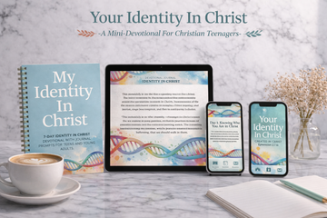 Your Identity In Christ -A  7-Day-Devotional Journal For Christian Teenagers