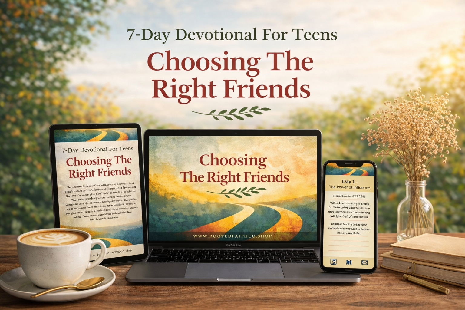 Choosing The Right Friends: 7-Day Devotional For Teens