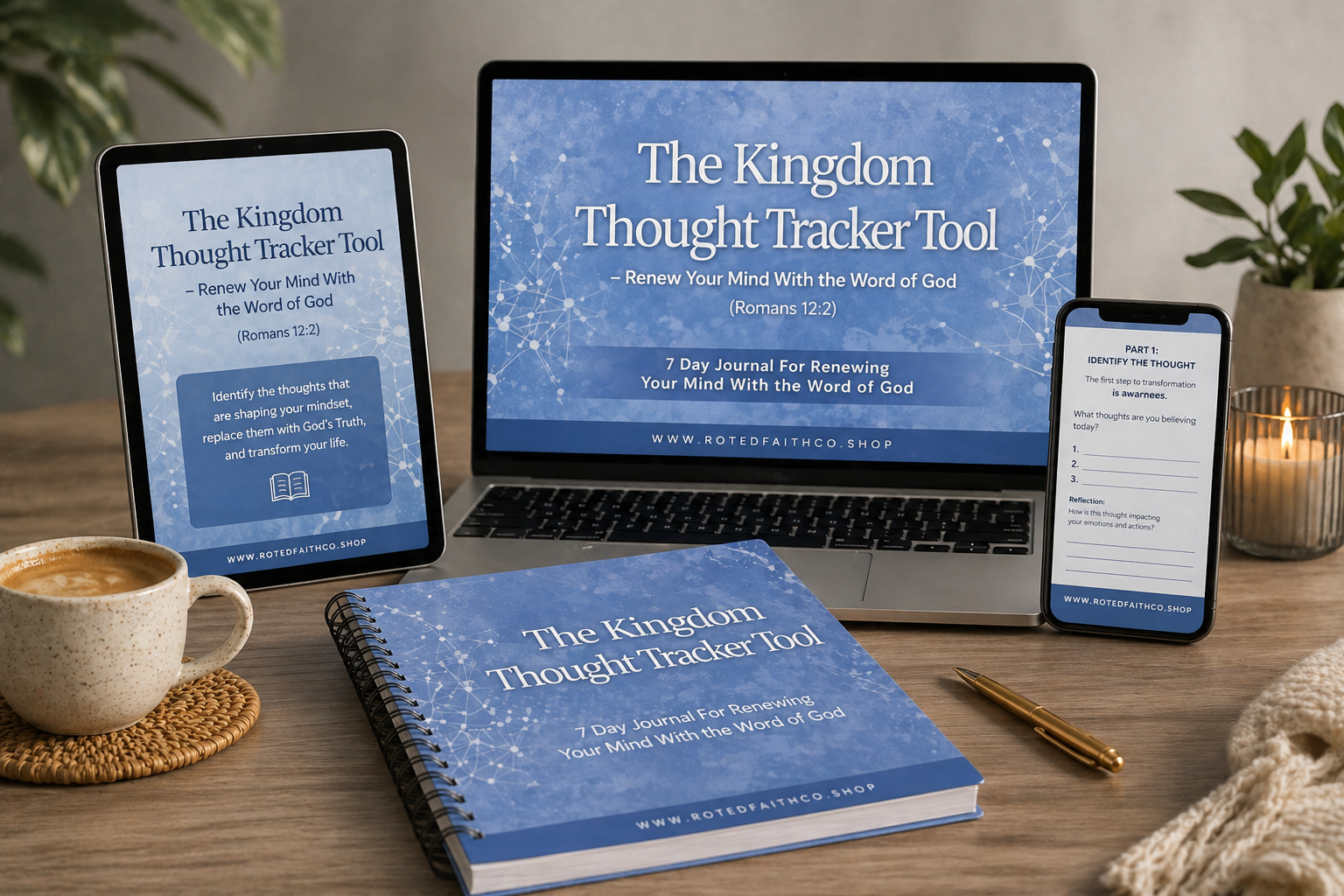The Kingdom Thought Tracker Tool - Renew Your Mind With the Word of God