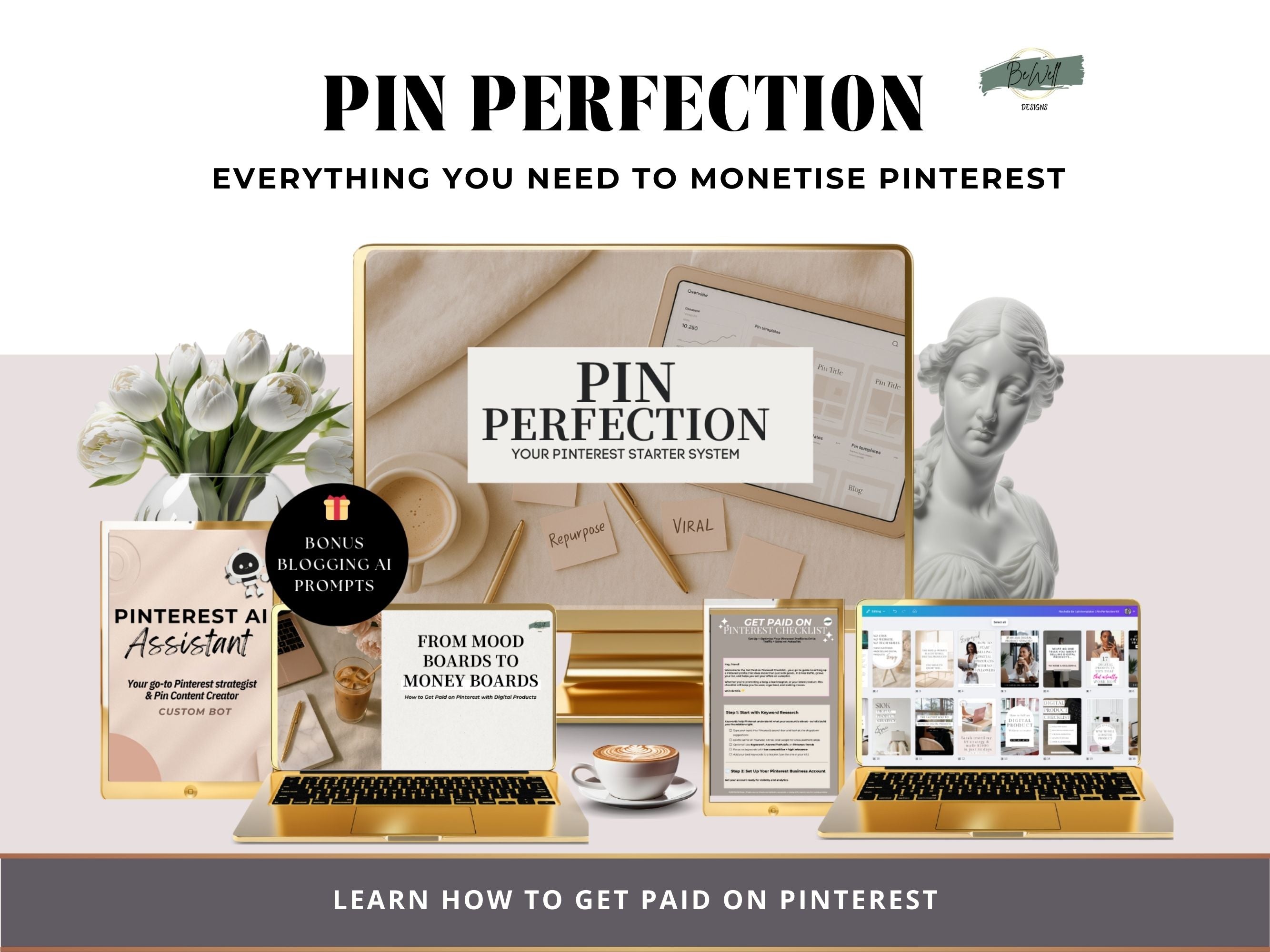 PIN PERFECTION: Your Pinterest Starter Kit