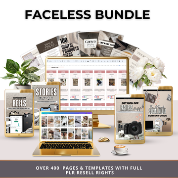 PLR Faceless Content Bundle